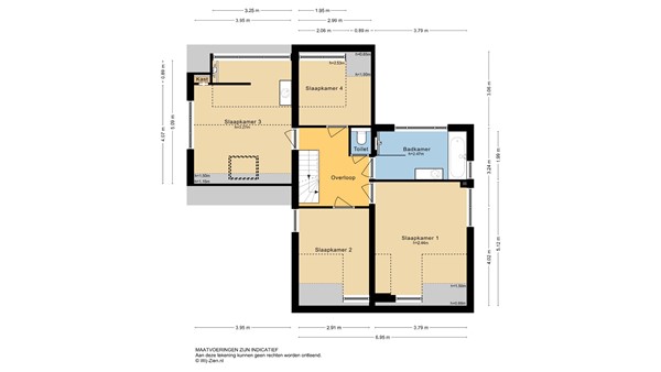 Floorplan - Essendijk 72, 3161 EG Rhoon